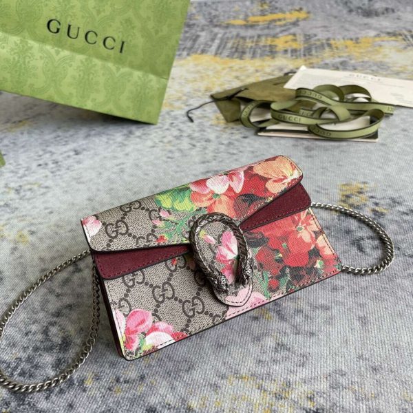 Gucci Dionysus GG Blooms 476432 Super Mini Bag A263305