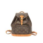 Louis Vuitton Monogram Canvas Mini Montsouris Backpack M51137