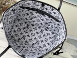 Louis Vuitton Black Denim Jacquard Neverfull M21465 MM