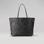 Louis Vuitton Black Neverfull Monogram Empreinte MM Tote M45685