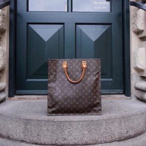 Louis Vuitton Monogram Canvas Sac Plat Tote Bag M51140