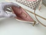 Louis Vuitton Neverfull Damier Azur Canvas PM M41363 Pink