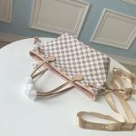 Louis Vuitton Neverfull Damier Azur Canvas PM M41363 Pink