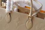 Louis Vuitton Onthego M45081 M44925 White Cream Color GM