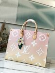 Louis Vuitton Onthego M57641 Pink Large Summer The Pool GM