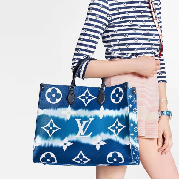 Louis Vuitton Escale Onthego GM MM M45120 Blue