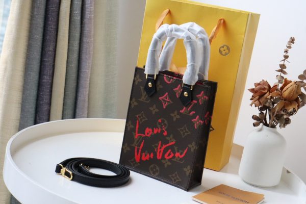 Louis Vuitton Petit Sac Plat M80839  Monogram Valentine