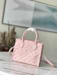 Louis Vuitton Pink Onthego M46168 PM Stardust