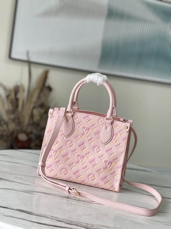 Louis Vuitton Pink Onthego M46168 PM Stardust