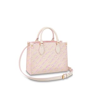 Louis Vuitton Pink Onthego M46168 PM Stardust