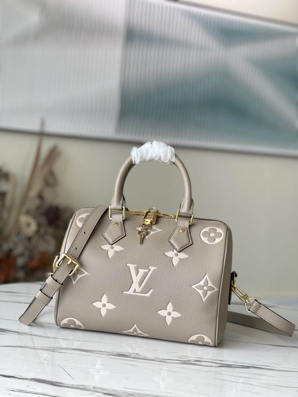 Louis Vuitton SPEEDY25 Bandoulière Grey Monogram Empreinte M58947