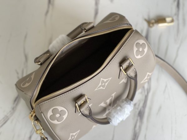 Louis Vuitton SPEEDY25 Bandoulière Grey Monogram Empreinte M58947