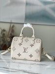 Louis Vuitton SPEEDY25 Bandoulière White Monogram Empreinte M58947