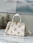 Louis Vuitton SPEEDY25 Bandoulière White Monogram Empreinte M58947