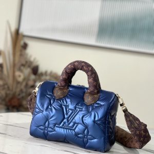 Louis Vuitton Speedy 25 M20973 M59009 Pillow Blue 1