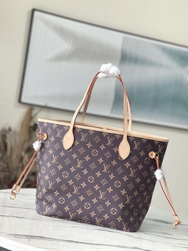 Louis Vuitton Puppy Neverfull M40995 MM Three Dogs