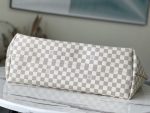 Louis Vuitton Shopping Traveling Damier Azur Canvas Holiday Tote 49cm N41180