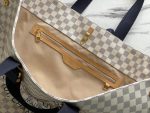 Louis Vuitton Shopping Traveling Damier Azur Canvas Holiday Tote 49cm N41180