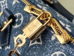 Louis Vuitton Blue Demin  Speedy 25 Monogram M59609