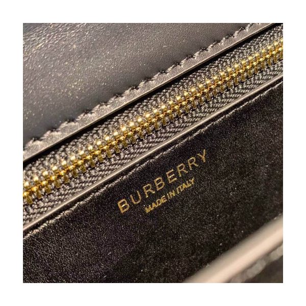 Burberry Medium Quilted Monogram Lambskin TB Bag 80149311