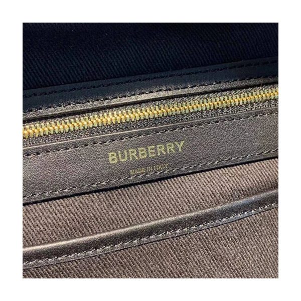 Burberry Monogram Stripe Print E-canvas Backpack 80193461