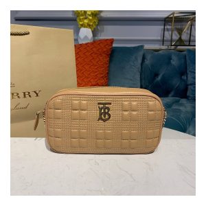 Burberry Quilted Lambskin Camera Bag 80223961