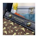 Burberry Small Monogram Print E-canvas Portrait Tote Bag 80250681