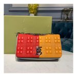 Burberry Small Quilted Colour Block Lambskin Lola Bag 80211551