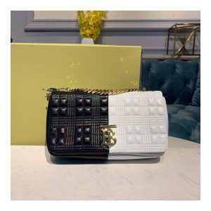 Burberry Small Quilted Two-tone Lambskin Lola Bag 80212091