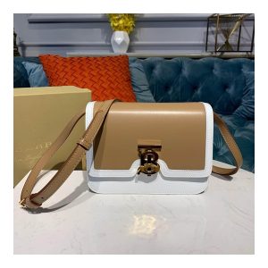 Burberry Small Two-tone Leather TB Bag 80111981