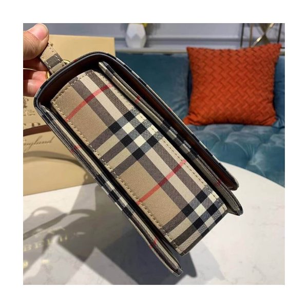 Burberry The Vintage Check D-Ring Bag 80105851