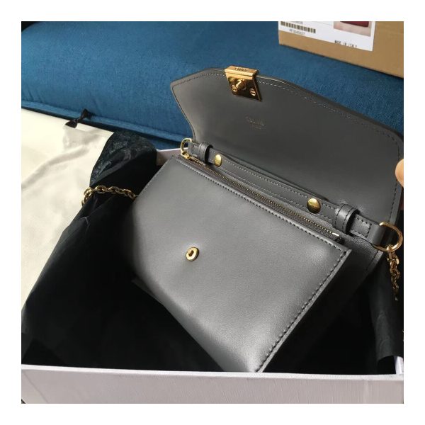 Celine C Wallet On Chain In Smooth Calfskin 10B903