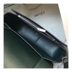 Celine Frame Medium Shoulder Bag 180263 Dark Green/Light Green