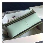 Celine Frame Medium Shoulder Bag 180263 Green/Light Green