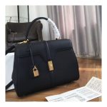 Celine Medium 16 Bag In Grained Calfskin 187373