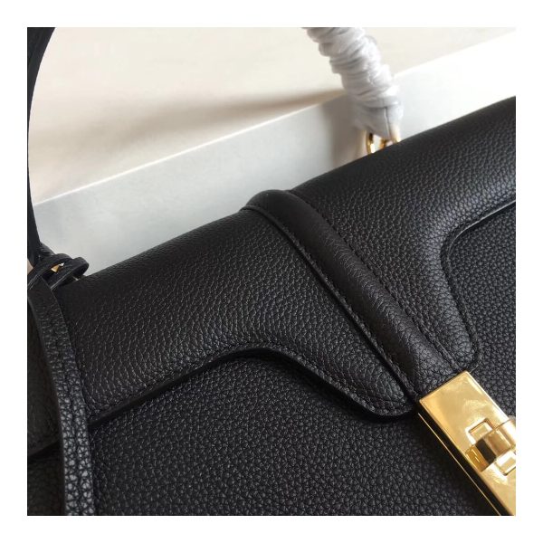 Celine Medium 16 Bag In Grained Calfskin 187373