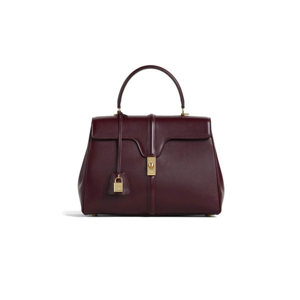 Celine Medium 16 Bag In Satinated Calfskin 187373