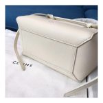 Celine Micro Belt Bag In Grained Calfskin 189153 White