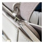 Celine Micro Belt Bag In Grained Calfskin 189153 White