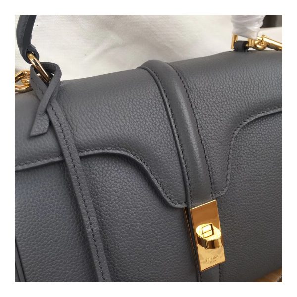 Celine Small 16 Bag In Grained Calfskin 188003