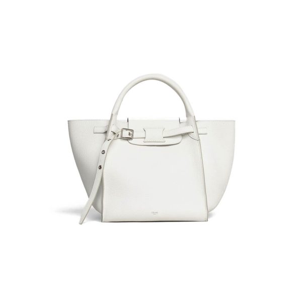 Celine Small Big Bag With Long Strap In Supple Grained Calfskin 189313