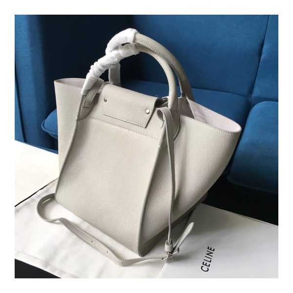 Celine Small Big Bag With Long Strap In Supple Grained Calfskin 189313