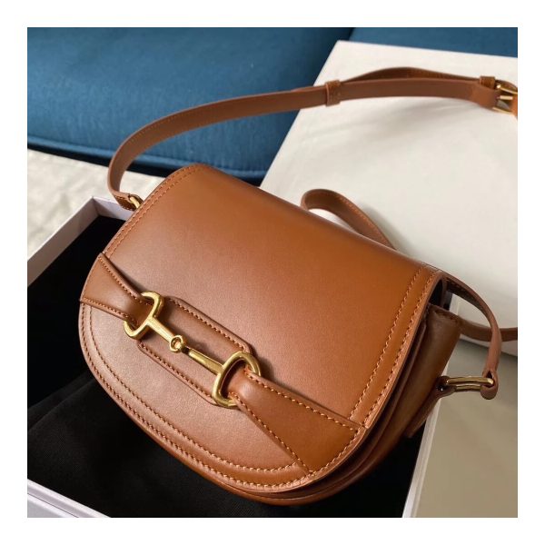 Celine Small Crecy Bag In Natural Calfskin 191363