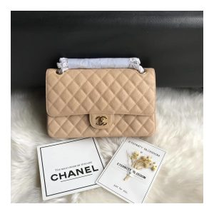 Chanel Caviar Calfskin Classic Flap Bag A01112