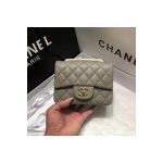 Chanel Caviar Leathe 17cm Classic Flap Bag 1115