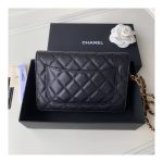 Chanel Caviar Quilted Wallet On Chain Woc A33814