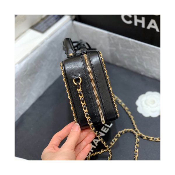 Chanel Chain Around CC Filigree Small Vanity Bag AS1785