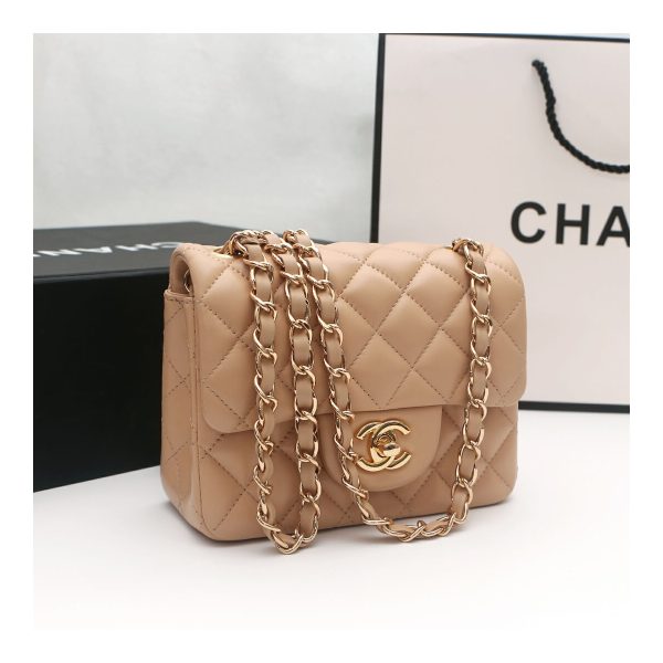 Chanel Lambskin 17cm Classic Flap Bag 1115