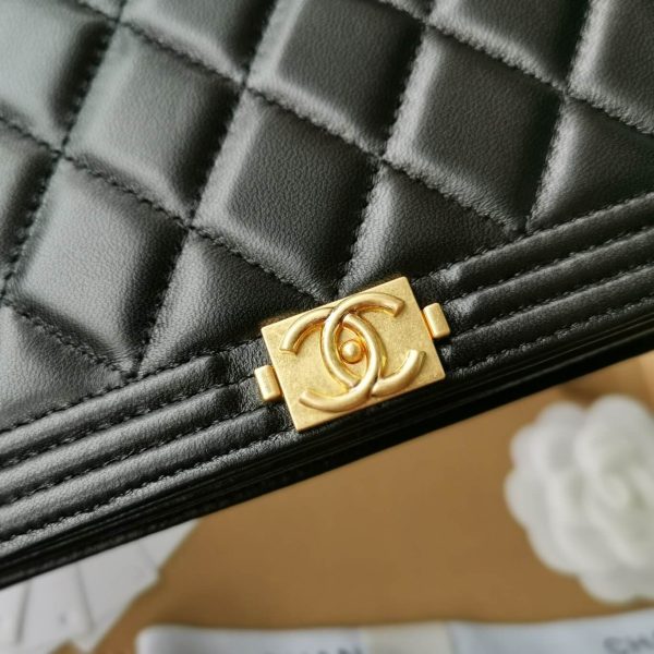 Chanel Lambskin Leboy Woc Chain Bag 80287