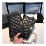 Chanel Lambskin Leboy Woc Chain Bag 80287